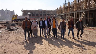 محافظ المنوفية يتفقد إنشاءات المدارس التجريبية واليابانية الجديدة   