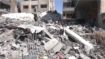 لا معالم له، القاهرة الإخبارية ترصد الدمار بمخيم الشابورة بفعل العدوان الإسرائيلي