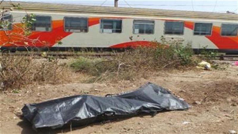 مصرع فتاه صادمها القطار في العياط