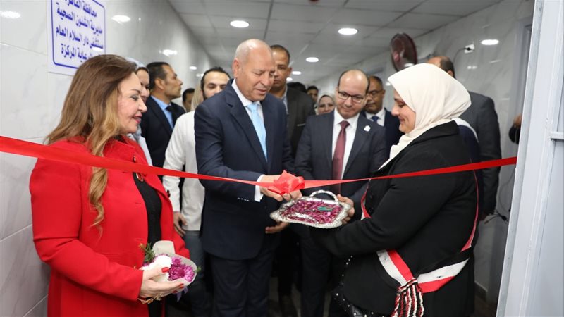 محافظ القاهرة بمستشفى دار السلام العام