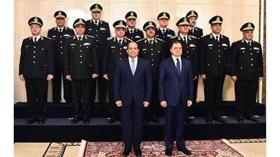 الرئيس السيسي يشهد احتفالية وزارة الداخلية بعيد الشرطة الـ73