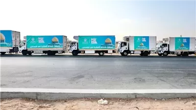 «مسافة السكة لأهلينا.. من إنسان لإنسان»، حياة كريمة تطلق أكبر قافلة مساعدات لقطاع غزة