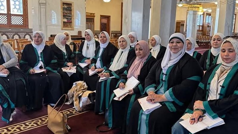 تكريم الواعظات من وزارة الأوقاف 