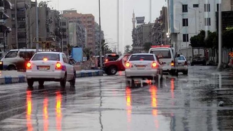 امطار على الطرق