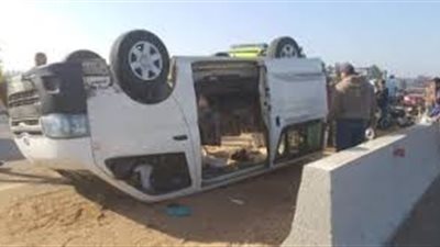 النيابة تستعلم عن الحالة الصحية لمصابي انقلاب ميكروباص الإسماعيلية