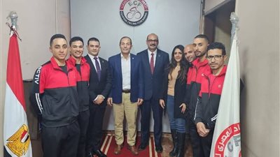 اتحاد الدراجات يودّع بعثة المنتخب القومي قبل مشاركتها في طواف الشارقة الدولي