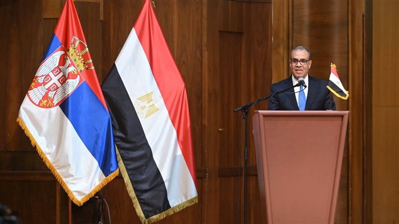 وزير الخارجية بدر عبد العاطي في صيربيا
