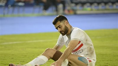 الزمالك يعلن إصابة حمزة المثلوثي بقطع في الرباط الصليبي