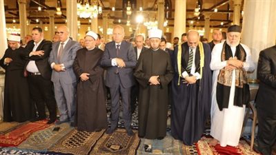 وزير الأوقاف يترأس الاحتفال بالإسراء والمعراج بحضور المفتي الحالي والسابق وأشراف الصوفية