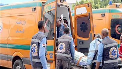 انقلاب سيارة ملاكي ووفاة شخصين وإصابة آخرين في المنيا