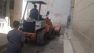 رفع 180 طن مخلفات بمركز القوصية في أسيوط