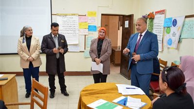 وكيل تعليم بورسعيد يشهد ختام المرحلة الثانية من تدريب «التعلم من أجل الغد»