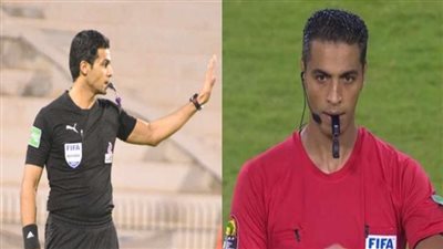 أمين عمر ومحمد معروف في معسكر حكام كأس العالم بالإمارات
