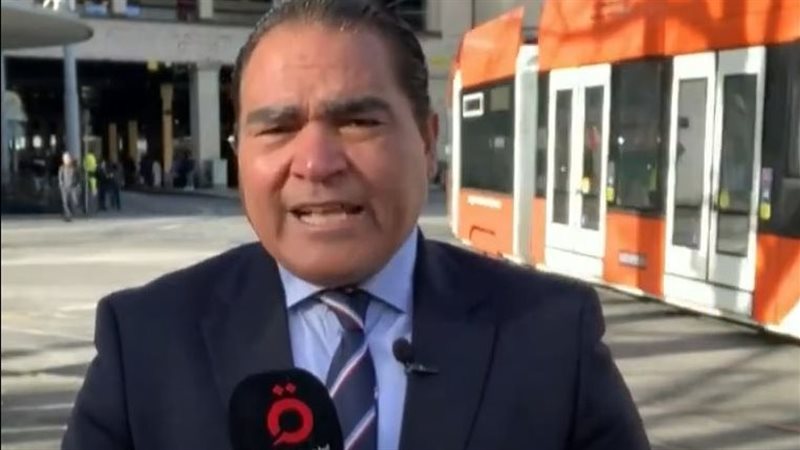 خالد أبو بكر مراسل قناة القاهرة الإخبارية في جنيف