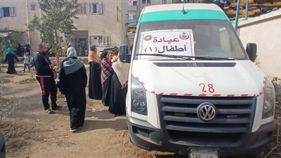 عيادات متنقلة للاطمئنان على صحة أهالي الرحمانية