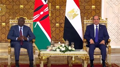 الرئيس السيسي ونظيره الكيني يشهدان توقيع اتفاقيات ثنائية (فيديو)