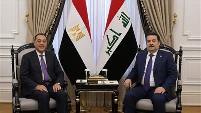 رئيس الوزراء العراقي: نسعى لتنفيذ العديد من المشاريع الاستثمارية مع مصر