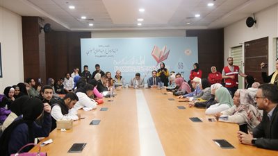 حضور واسع لذوي الهمم في ندوة حول تقنية «ديزي» بمعرض الكتاب