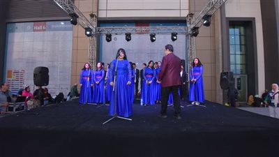 المسارح المكشوفة بمعرض الكتاب تختتم فعاليات يومها السابع