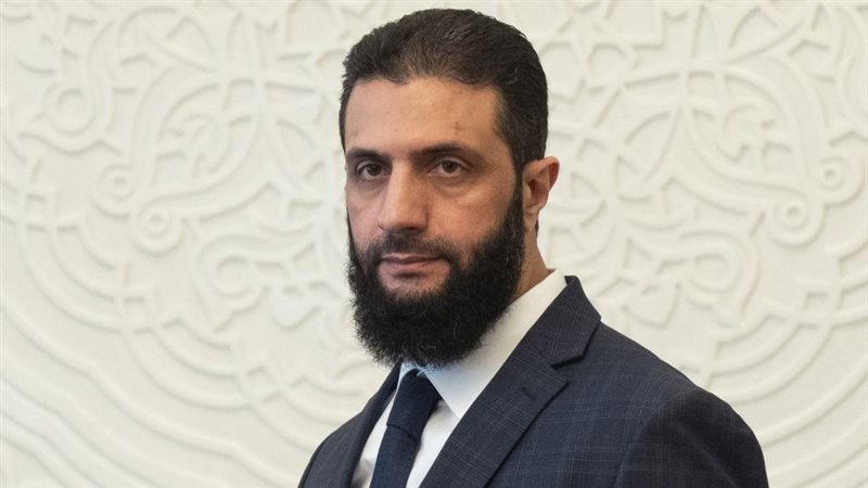 رئيس المرحلة الانتقالية السورية أحمد الشرع