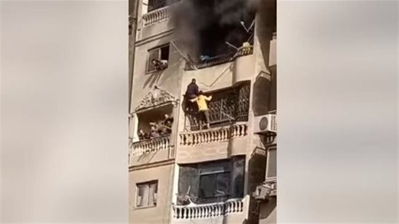 حريق كعبيش