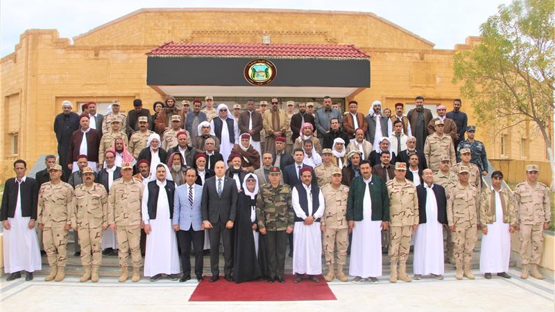 قيادة المنطقة الغربية العسكرية تستقبل عدداً من الشيوخ