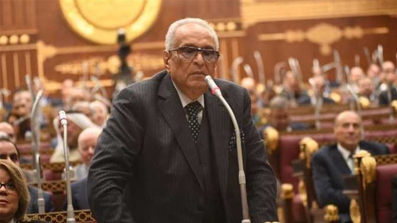 المستشار بهاء أبو شقة وكيل مجلس الشيوخ 