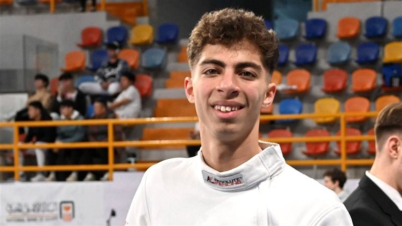 يوسف شامل لاعب السلاح 