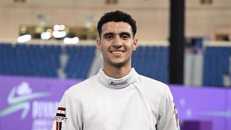 إسلام أسامة لاعب منتخب السلاح 
