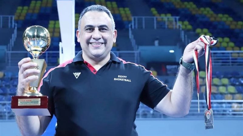 أحمد فوزي مدرب سلة الزمالك 