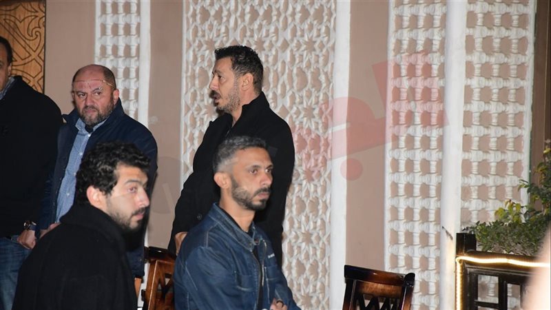 عزاء ماجد شعبان الشقيق الأصغر للفنان مصطفي شعبان