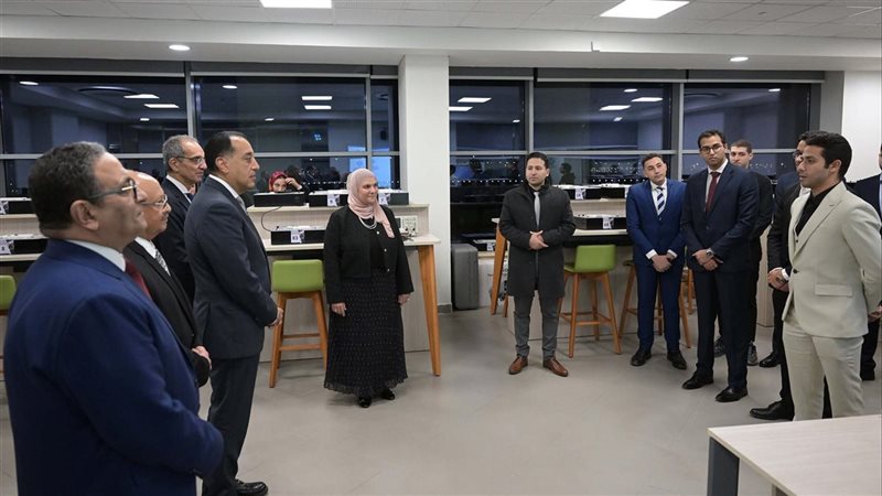 جولة رئيس الوزراء بمدينة المعرفة بالعاصمة الإدارية الجديدة