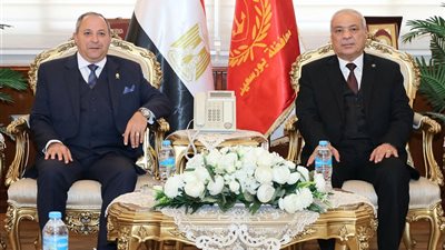 وضع حجر أساس مجمع النيابات الإدارية ببورسعيد (صور)