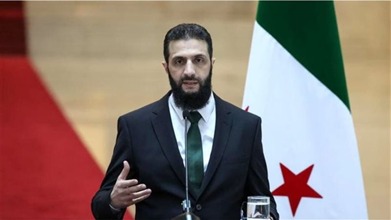 أحمد الشرع رئيس المرحلة الانتقالية في سوريا