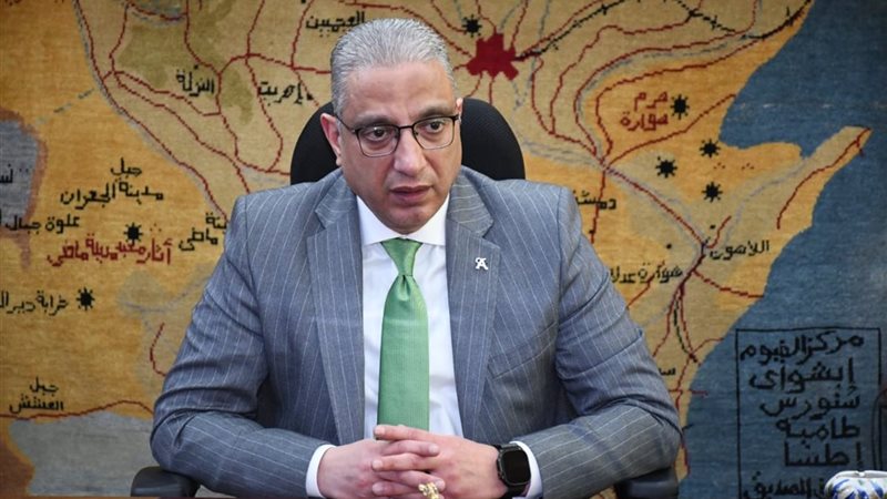 الدكتو أحمد الانصارى محافظ الفيوم