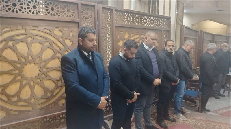 عزاء الكاتب والروائي مصطفي بيومي