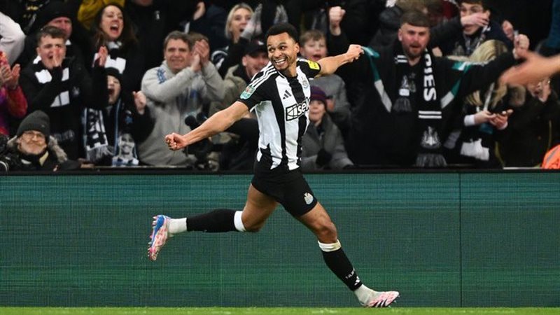 لاعب فريق نيوكاسل