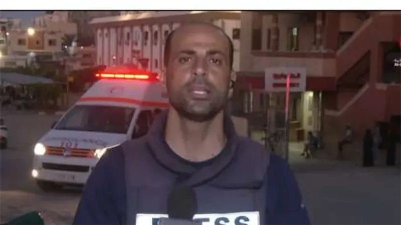 يوسف أبو كويك، مراسل القاهرة الإخبارية من غزة،