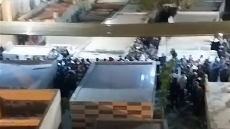 جانب من الجنازة
