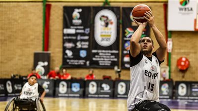 منتخب السلة للكراسي المتحركة يهزم الكونغو الديمقراطية بالبطولة الأفريقية