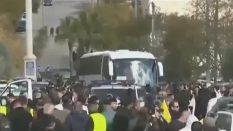 استقبال الأسرى الفلسطينيين