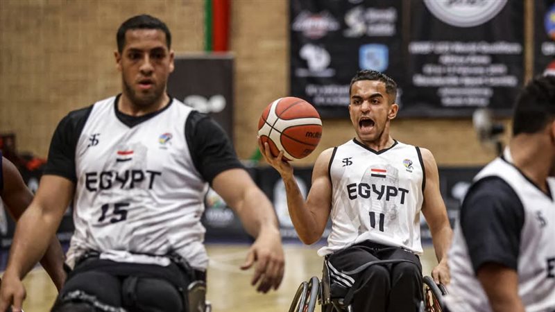 منتخب مصر لكرة السلة كراسي متحركة 