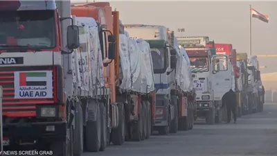 استئناف إدخال المساعدات إلى غزة واستمرار نقل الجرحى.. اعرف التفاصيل