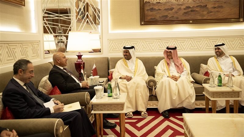 وزيرا صناعة مصر وقطر