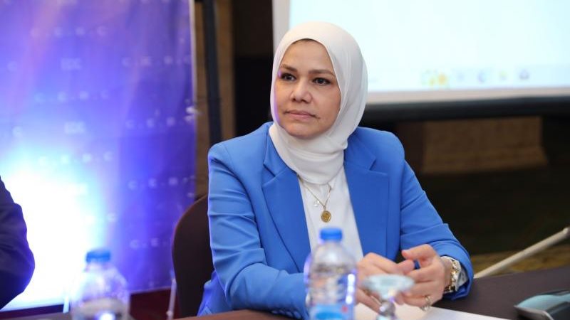 رشا عبد العال رئيس مصلحة الضرائب