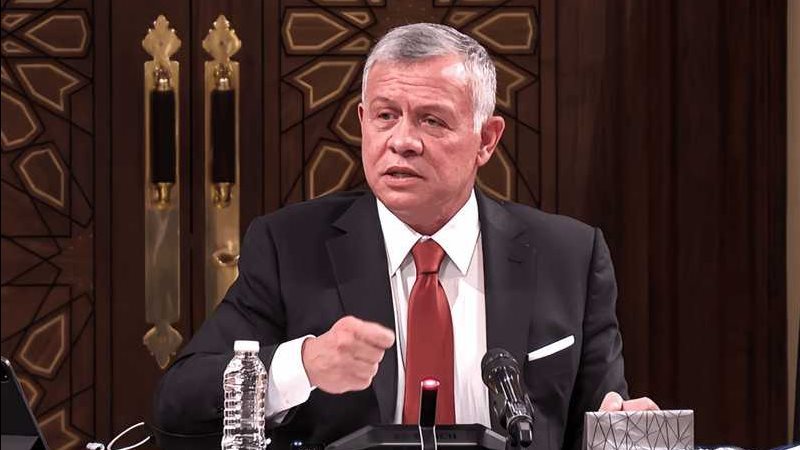 ملك الأردن 