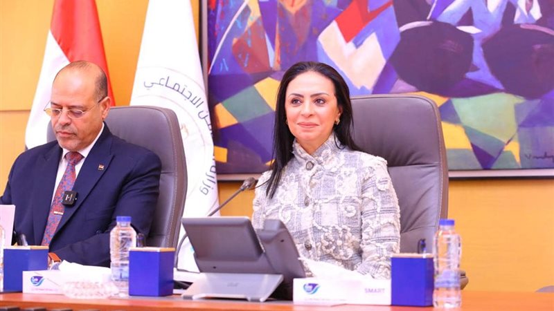 وزيرة التضامن ووزير العمل 
