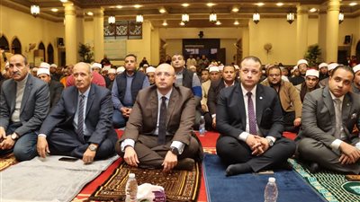 بحضور المحافظ.. أوقاف بني سويف تحتفل بليله النصف من شعبان