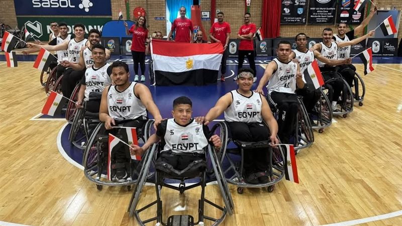 منتخب مصر لكرة السلة كراسي متحركة 