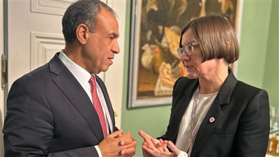 وزير الخارجية يستعرض مع رئيسة اللجنة الدولية للصليب الأحمر جهود مصر بشأن غزة 